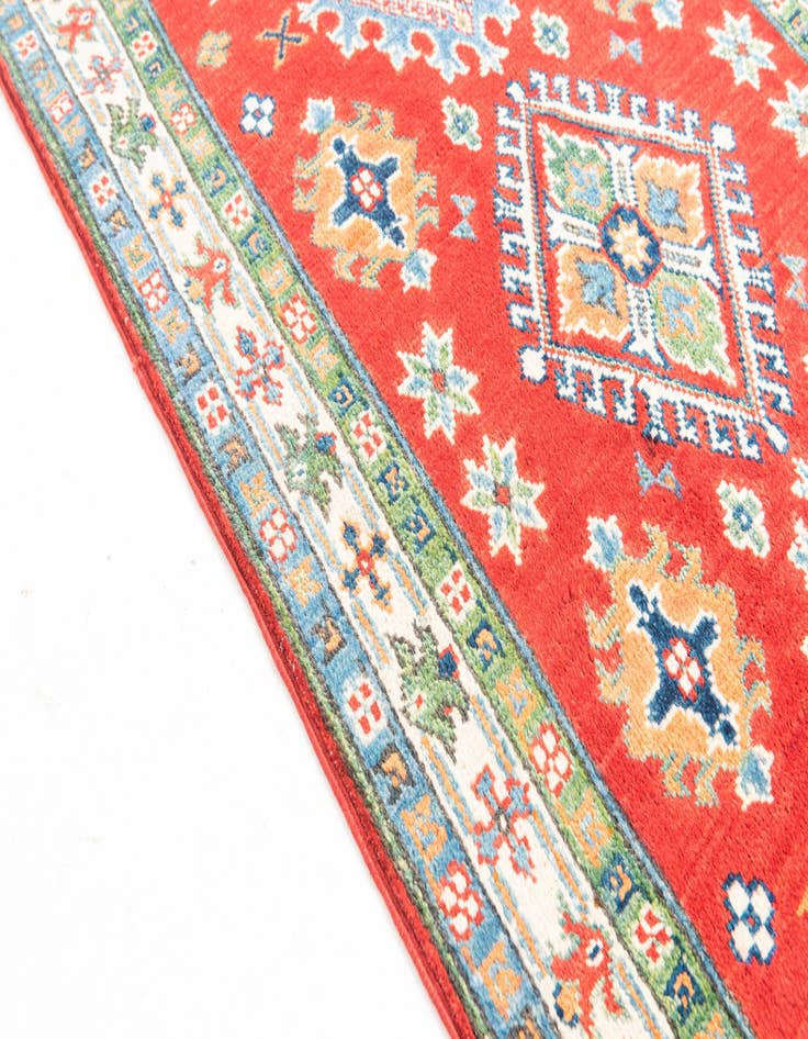 Detail image of  2' 8 x 4' 3  Hand Knotted Kazak Rug