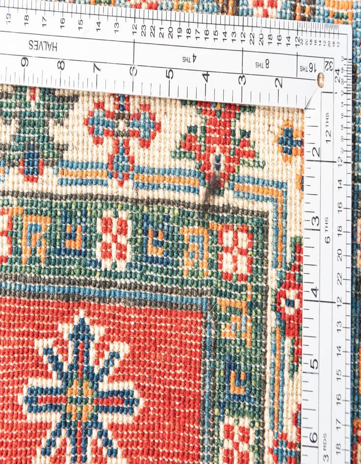 Detail image of  2' 8 x 4' 3  Hand Knotted Kazak Rug