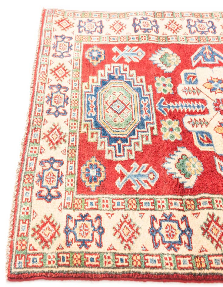 Detail image of  2' 8 x 4' 6  Hand Knotted Kazak Rug