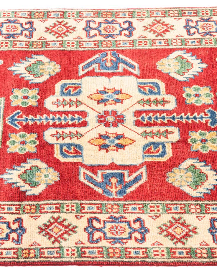 Detail image of  2' 8 x 4' 6  Hand Knotted Kazak Rug