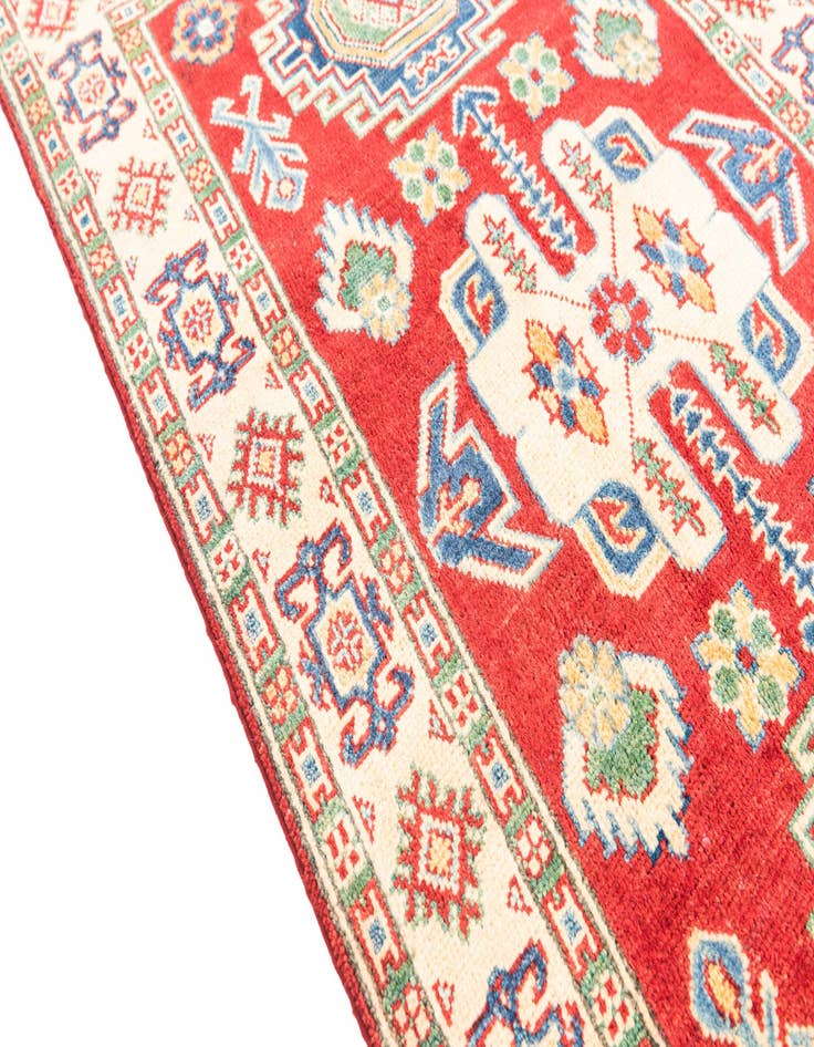 Detail image of  2' 8 x 4' 6  Hand Knotted Kazak Rug