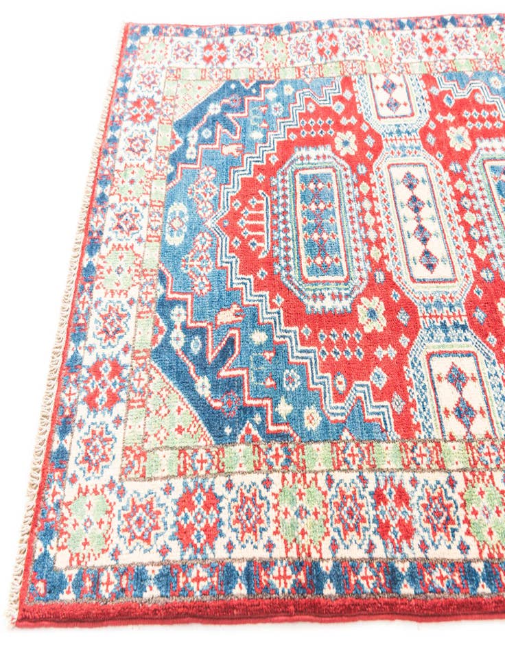 Detail image of  2' 10 x 4' 2  Hand Knotted Kazak Rug