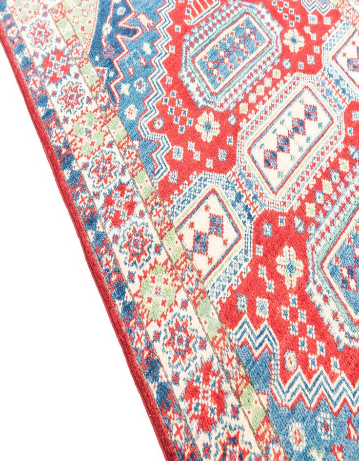 Detail image of  2' 10 x 4' 2  Hand Knotted Kazak Rug