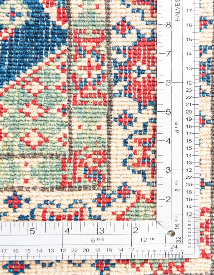 Detail image of  2' 10 x 4' 2  Hand Knotted Kazak Rug