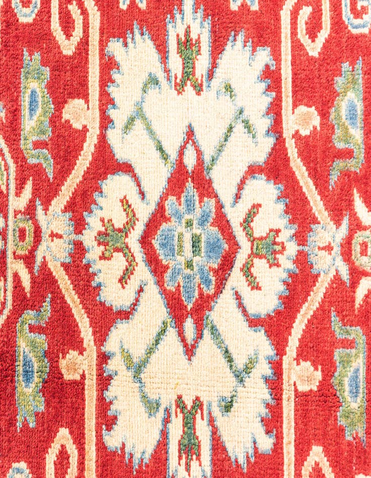 Detail image of  2' 8 x 4' 3  Hand Knotted Kazak Rug