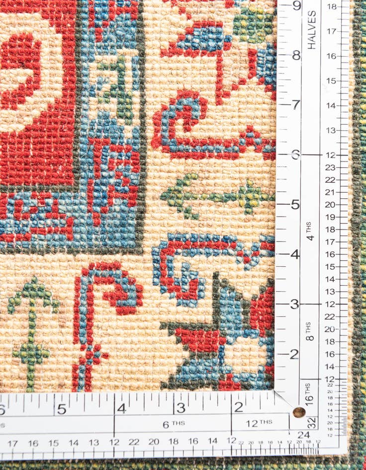 Detail image of  2' 8 x 4' 3  Hand Knotted Kazak Rug