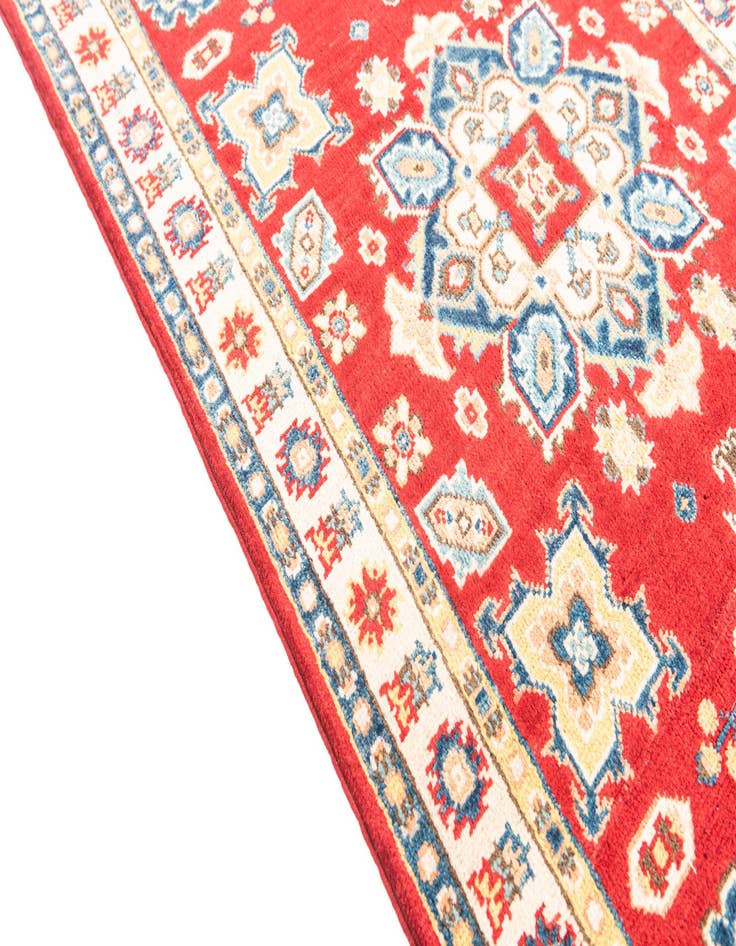 Detail image of  2' 8 x 4'  Hand Knotted Kazak Rug