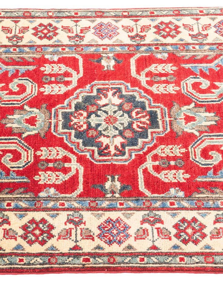 Detail image of  2' 9 x 4' 2  Hand Knotted Kazak Rug