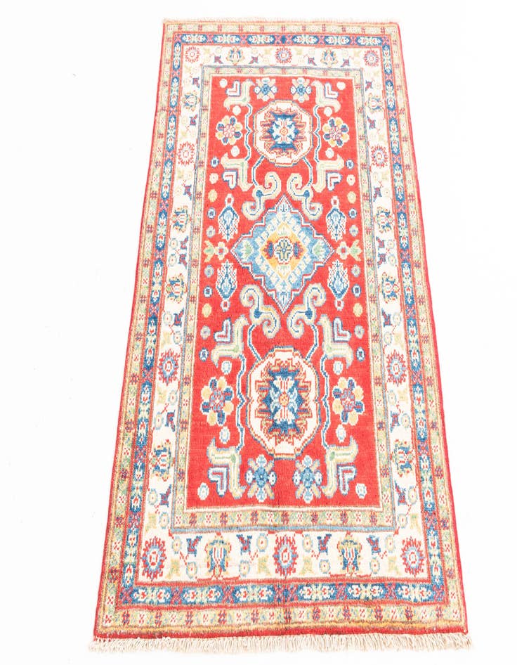 Detail image of  2' 8 x 4' 2  Hand Knotted Kazak Rug