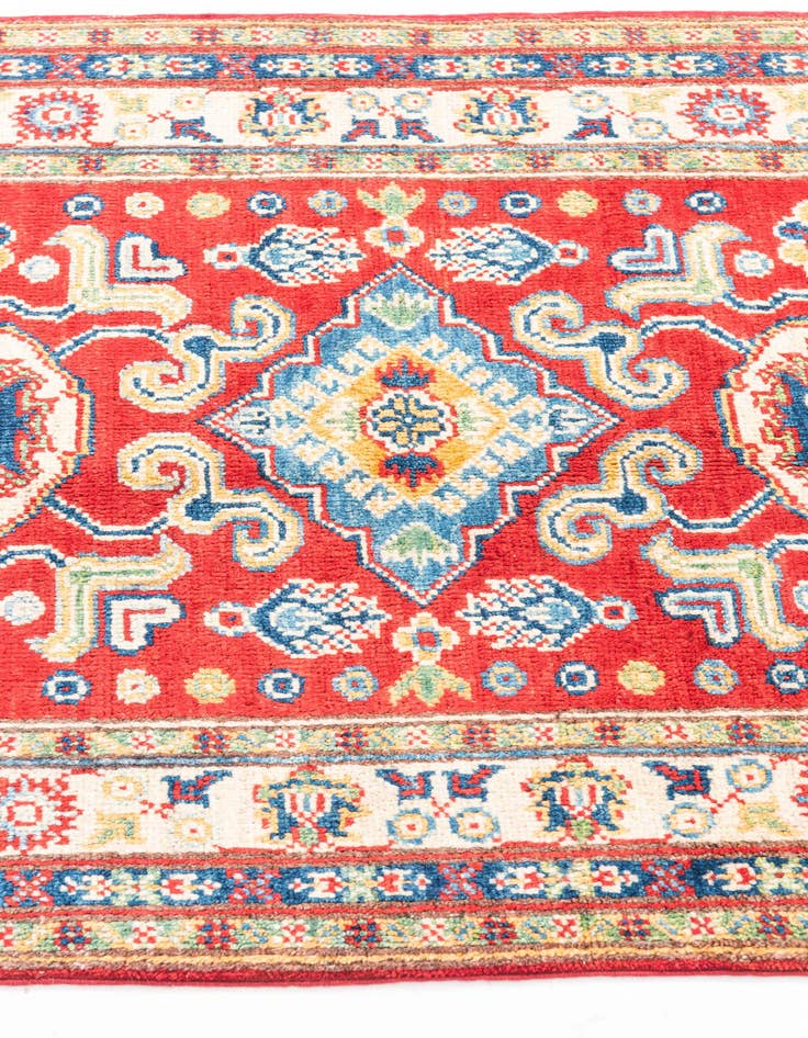 Detail image of  2' 8 x 4' 2  Hand Knotted Kazak Rug