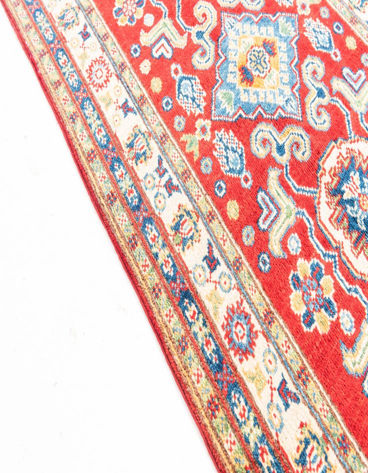 Detail image of  2' 8 x 4' 2  Hand Knotted Kazak Rug