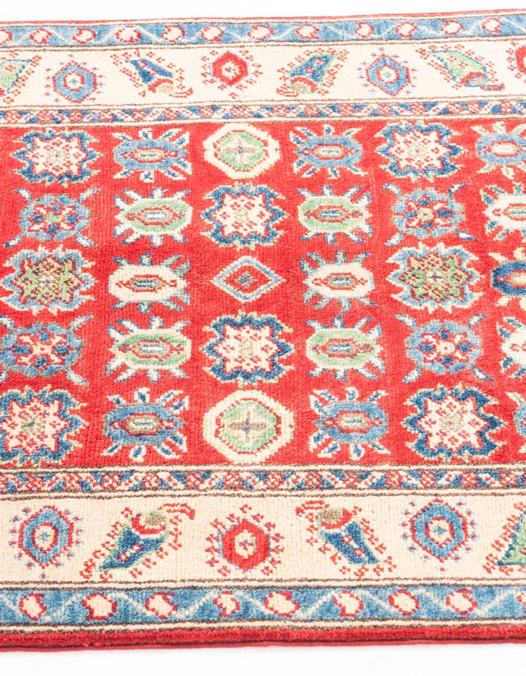 Detail image of  2' 9 x 4'  Hand Knotted Kazak Rug