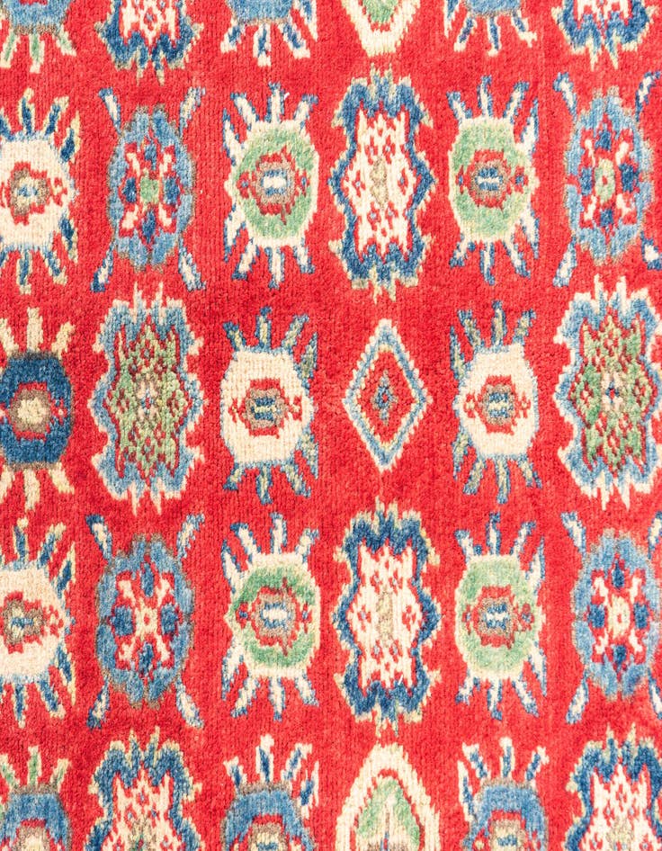 Detail image of  2' 9 x 4'  Hand Knotted Kazak Rug