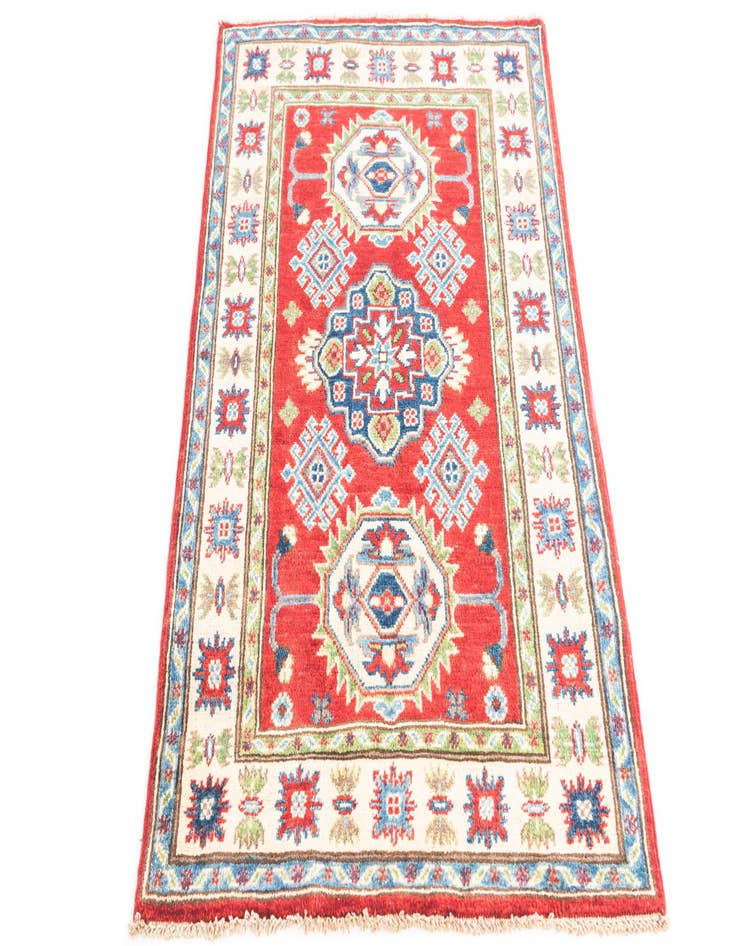 Detail image of  2' 7 x 4' 3  Hand Knotted Kazak Rug