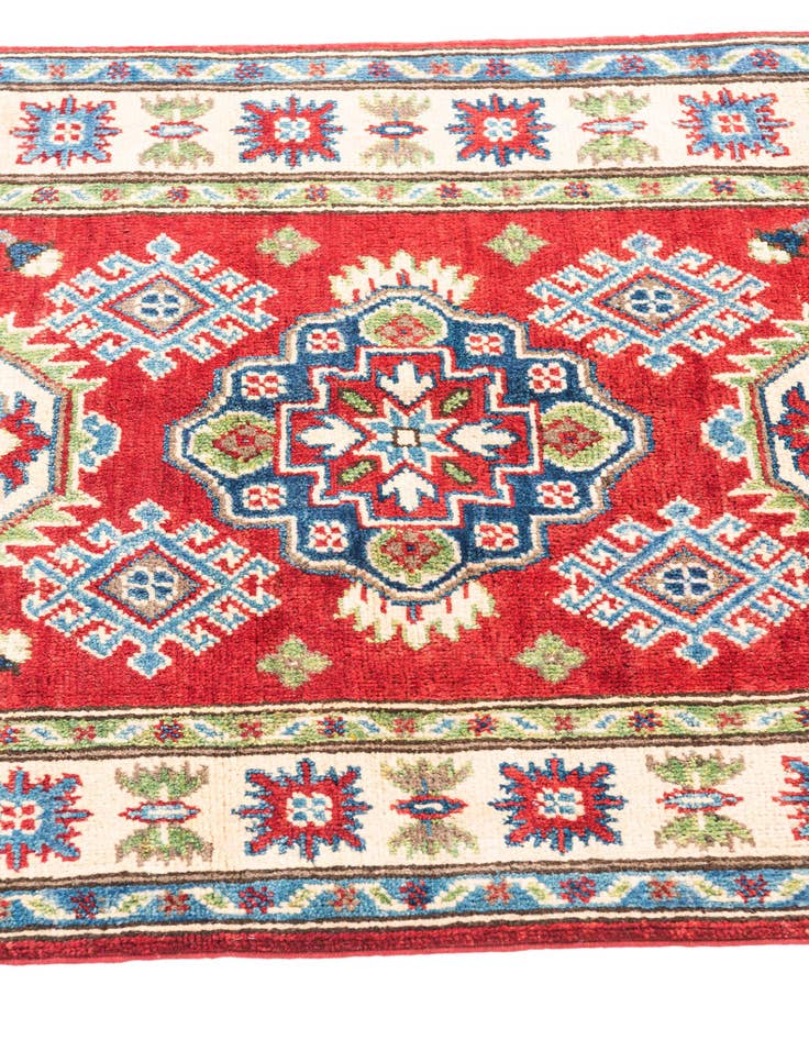 Detail image of  2' 7 x 4' 3  Hand Knotted Kazak Rug