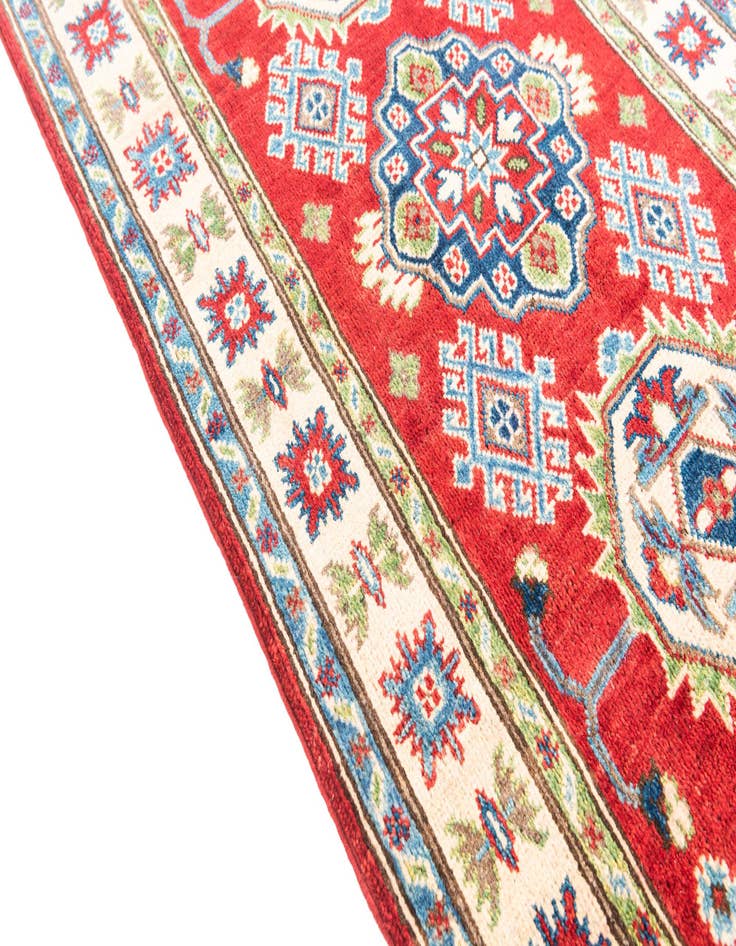 Detail image of  2' 7 x 4' 3  Hand Knotted Kazak Rug