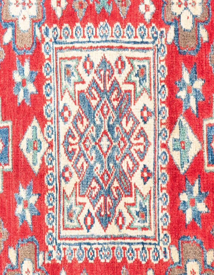 Detail image of  2' 7 x 4' 3  Hand Knotted Kazak Rug