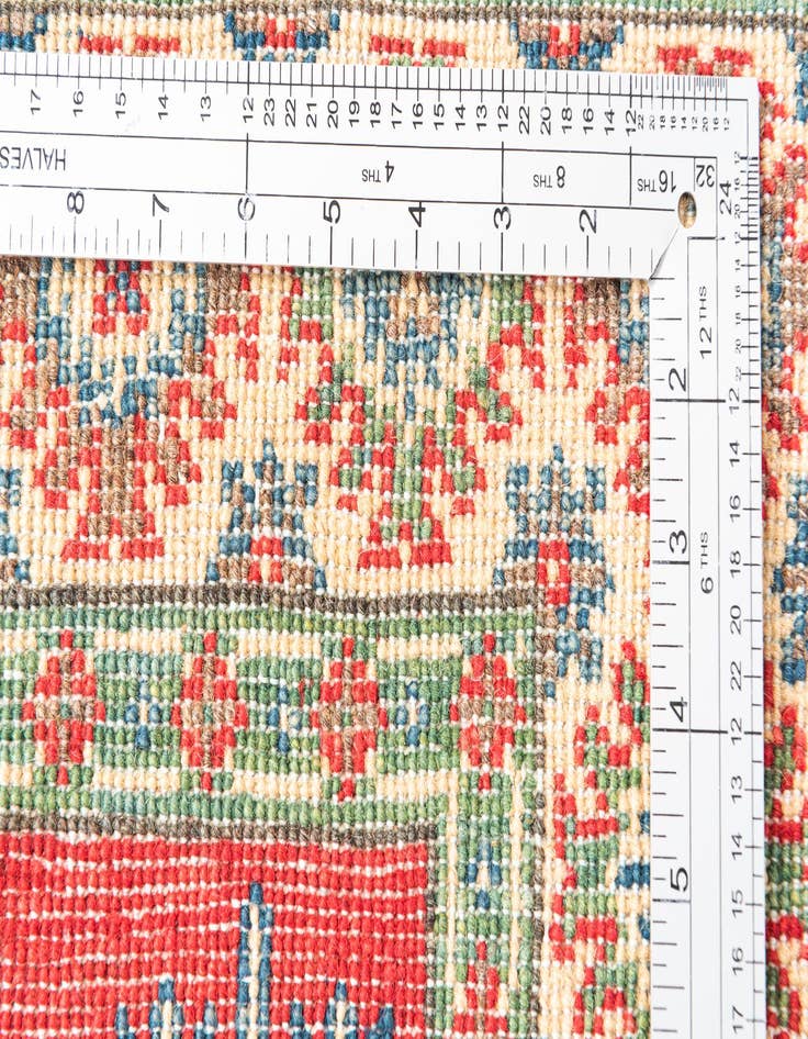 Detail image of  2' 8 x 4' 2  Hand Knotted Kazak Rug