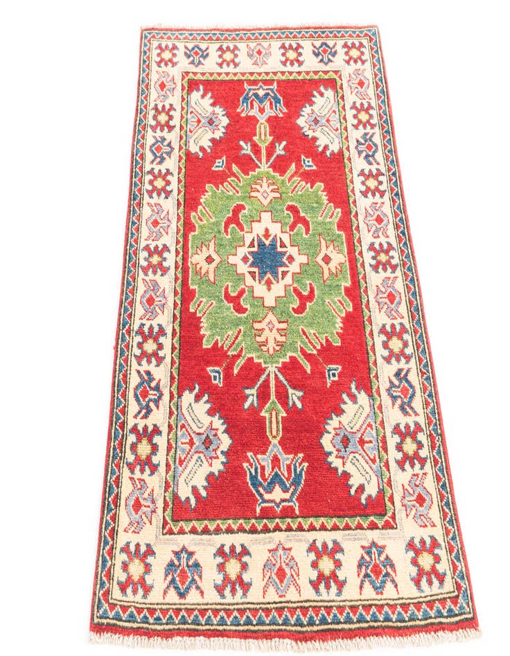 Detail image of  2' 7 x 4' 1  Hand Knotted Kazak Rug