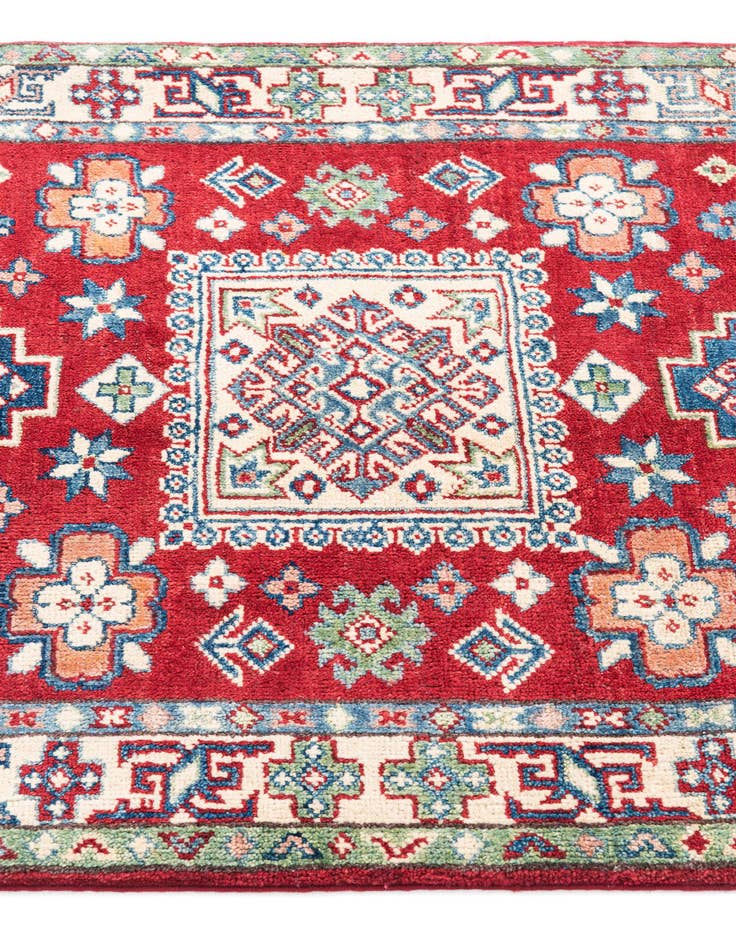 Detail image of  2' 10 x 4' 2  Hand Knotted Kazak Rug
