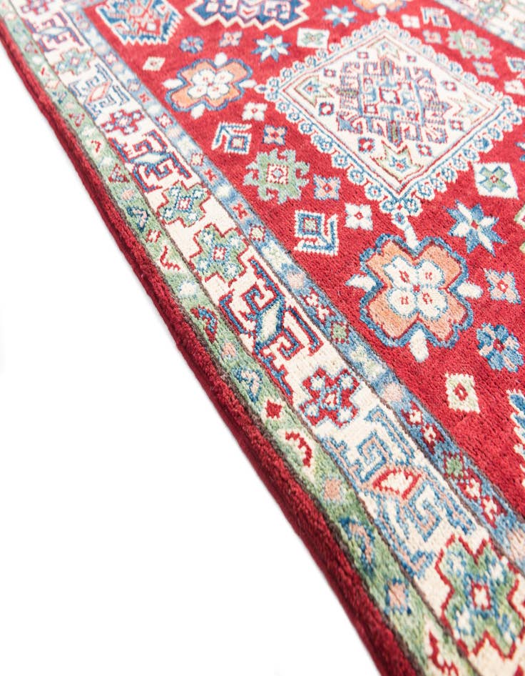 Detail image of  2' 10 x 4' 2  Hand Knotted Kazak Rug