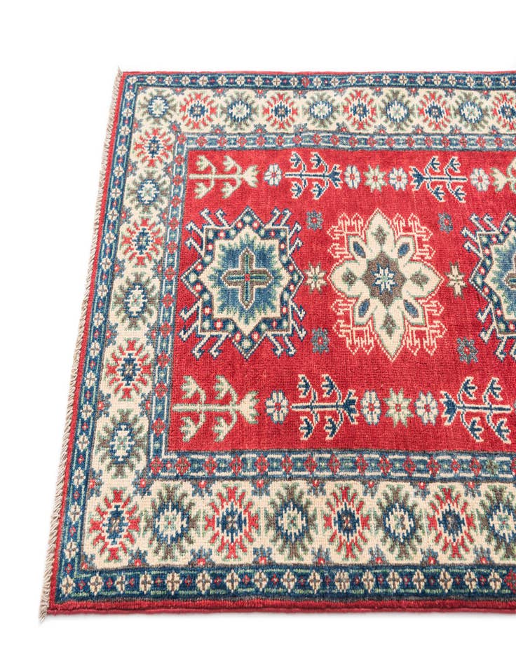 Detail image of  2' 9 x 4' 1  Hand Knotted Kazak Rug