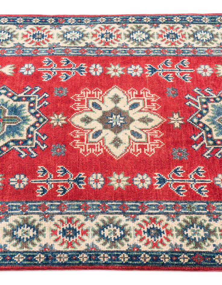 Detail image of  2' 9 x 4' 1  Hand Knotted Kazak Rug