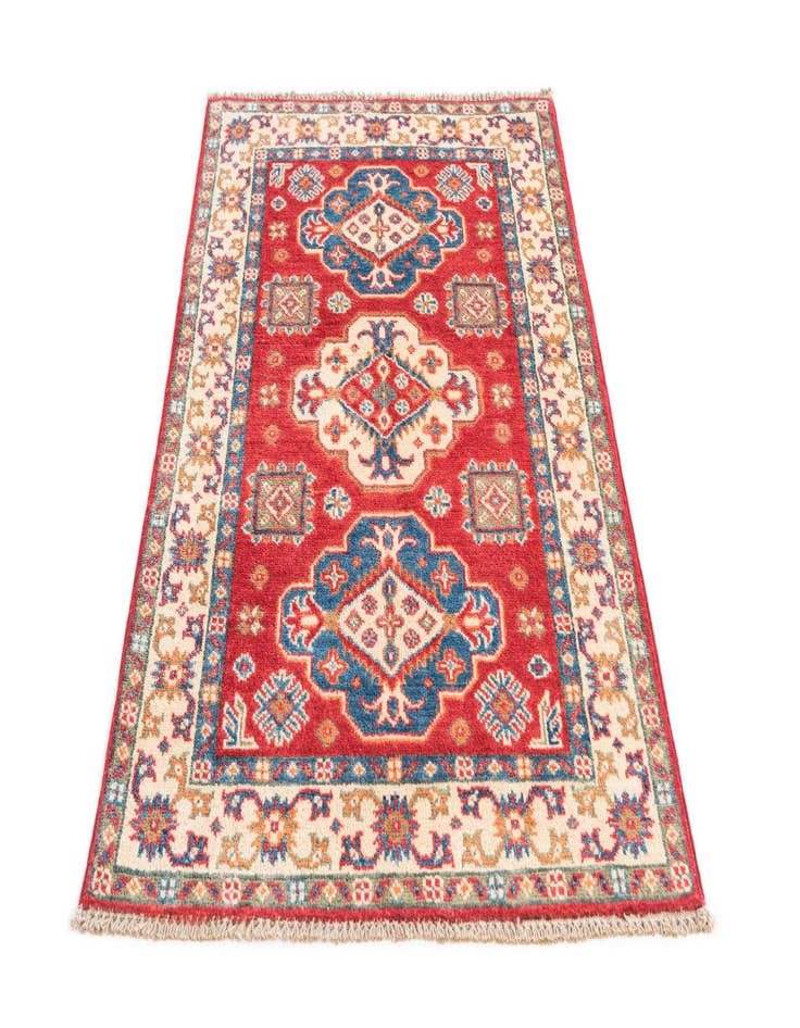 Detail image of  2' 7 x 4' 3  Hand Knotted Kazak Rug