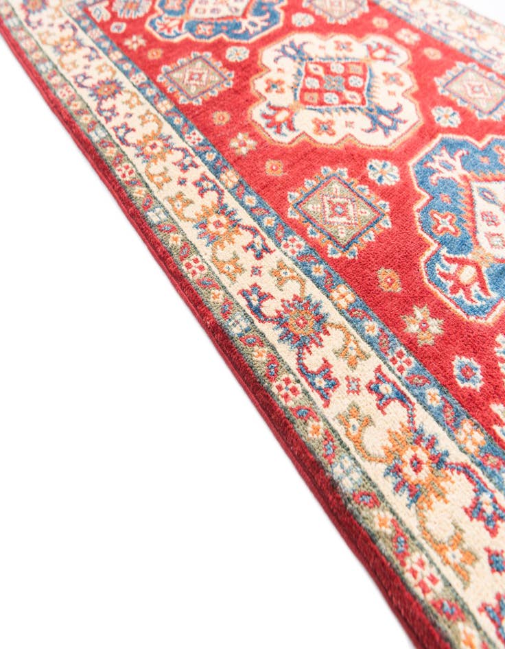 Detail image of  2' 7 x 4' 3  Hand Knotted Kazak Rug