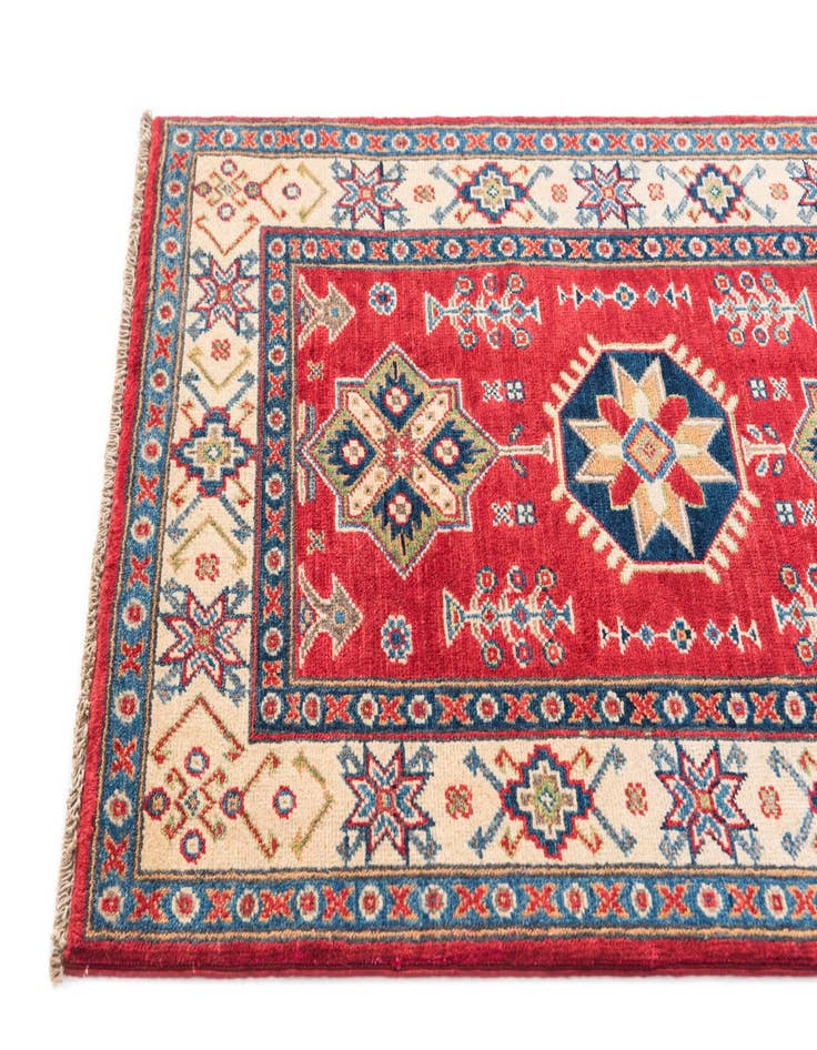 Detail image of  2' 7 x 4' 1  Hand Knotted Kazak Rug