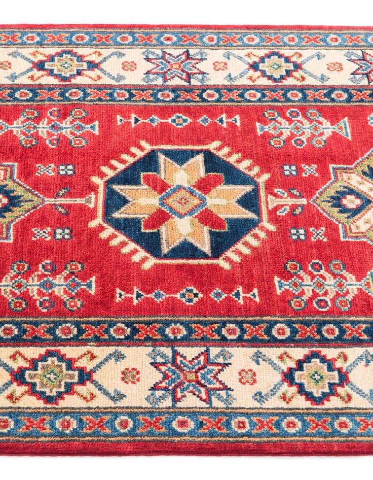 Detail image of  2' 7 x 4' 1  Hand Knotted Kazak Rug