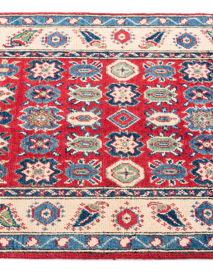 Detail image of  2' 8 x 4' 6  Hand Knotted Kazak Rug
