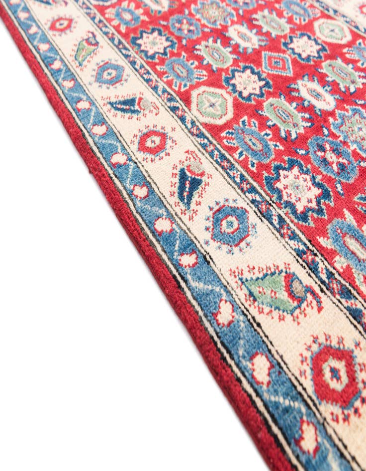 Detail image of  2' 8 x 4' 6  Hand Knotted Kazak Rug