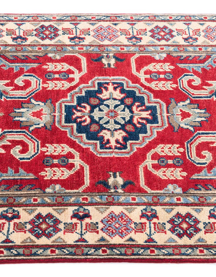 Detail image of  2' 9 x 4' 1  Hand Knotted Kazak Rug