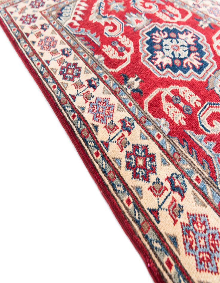 Detail image of  2' 9 x 4' 1  Hand Knotted Kazak Rug