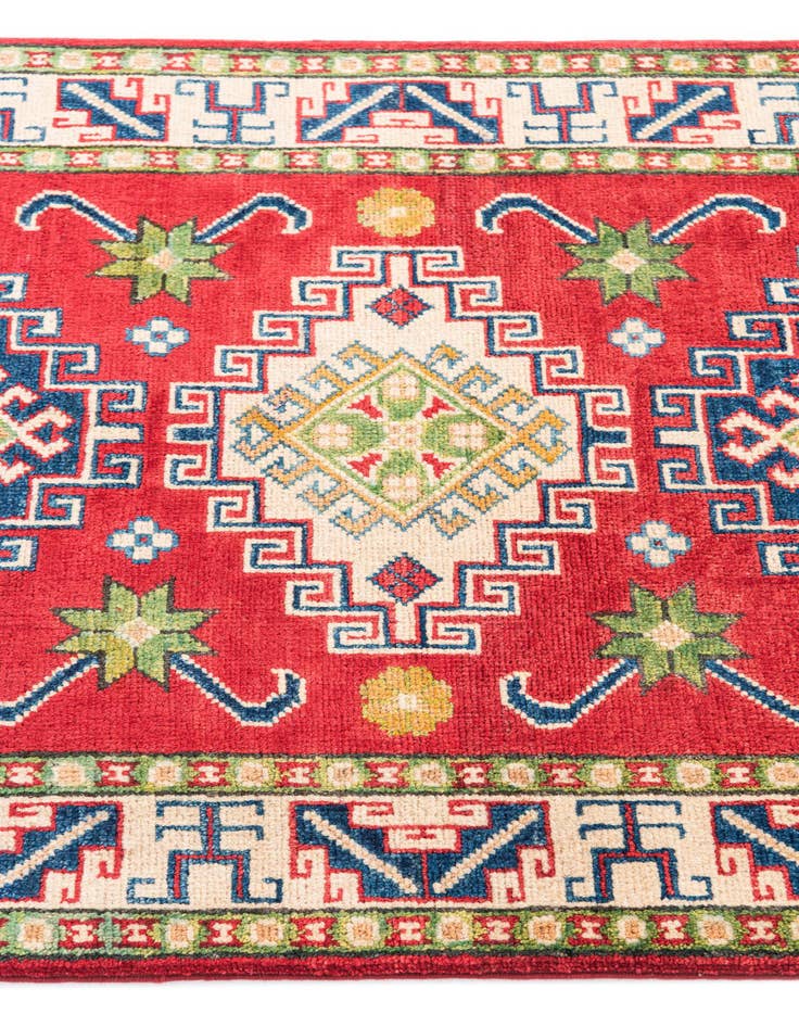 Detail image of  2' 8 x 4' 3  Hand Knotted Kazak Rug