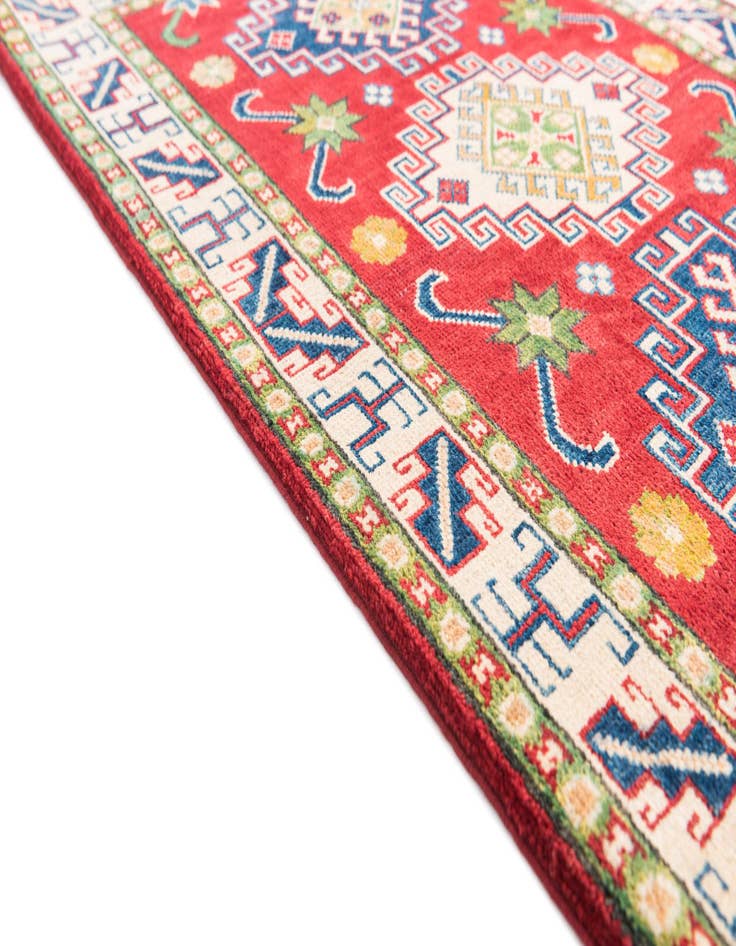 Detail image of  2' 8 x 4' 3  Hand Knotted Kazak Rug