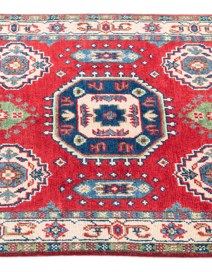 Detail image of  2' 7 x 4' 2  Hand Knotted Kazak Rug