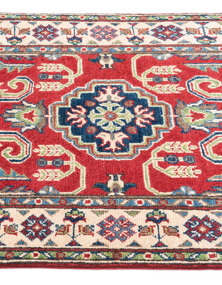 Detail image of  2' 8 x 4' 2  Hand Knotted Kazak Rug