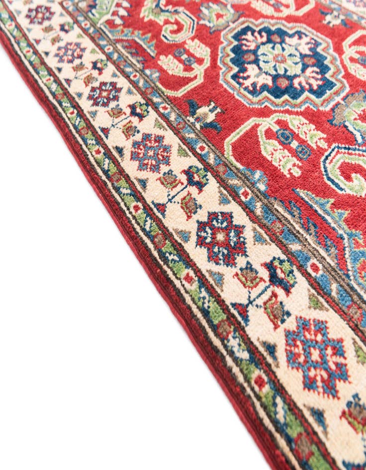 Detail image of  2' 8 x 4' 2  Hand Knotted Kazak Rug