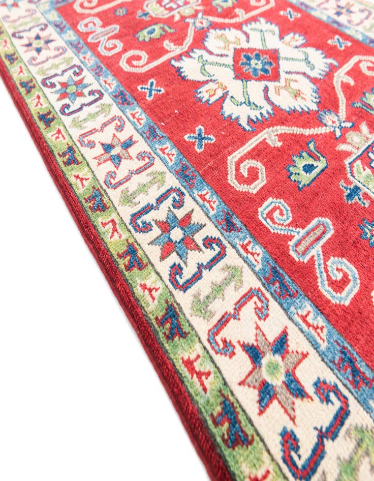 Detail image of  3' x 4' 2  Hand Knotted Kazak Rug