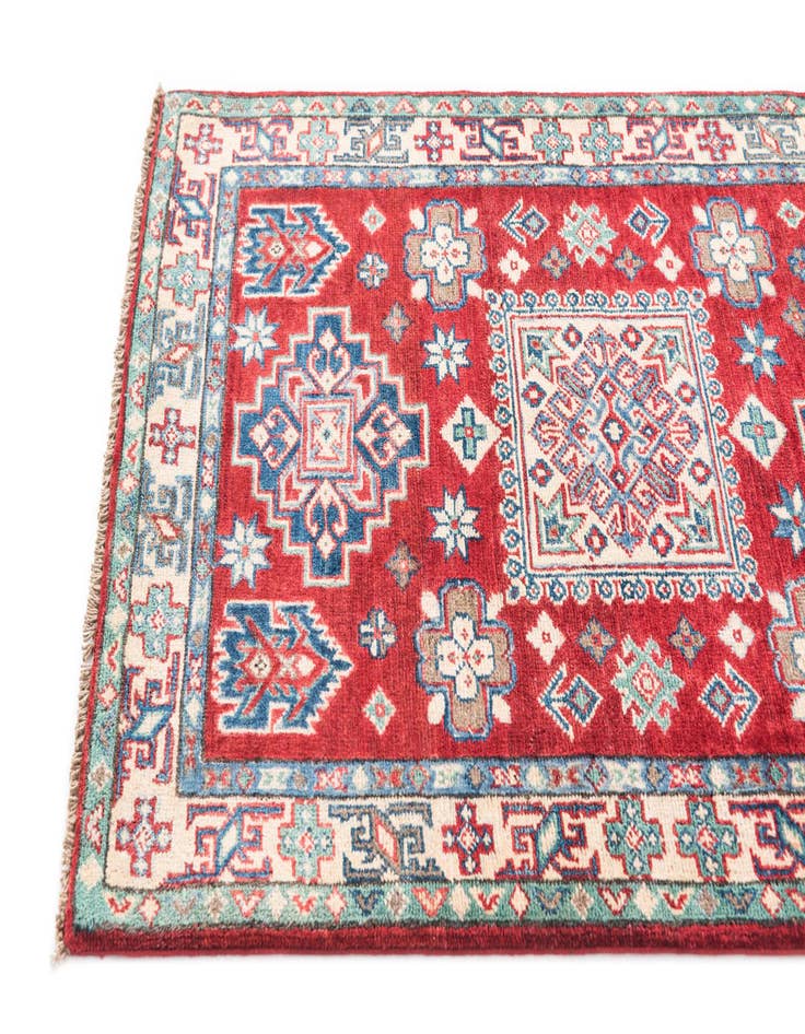Detail image of  2' 8 x 4' 3  Hand Knotted Kazak Rug
