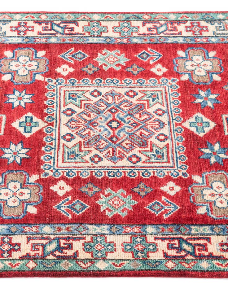 Detail image of  2' 8 x 4' 3  Hand Knotted Kazak Rug