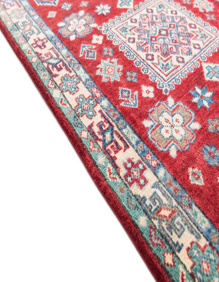Detail image of  2' 8 x 4' 3  Hand Knotted Kazak Rug