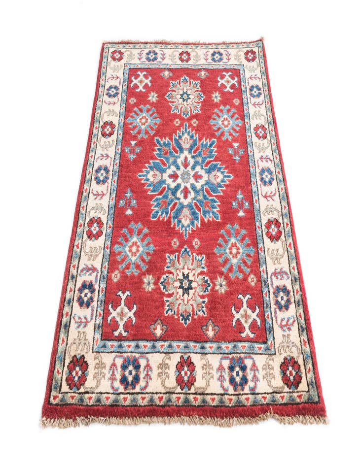 Detail image of  2' 8 x 4' 5  Hand Knotted Kazak Rug