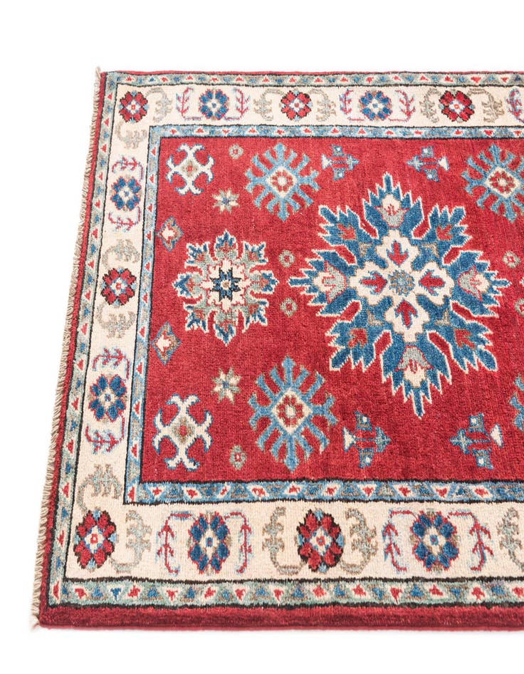Detail image of  2' 8 x 4' 5  Hand Knotted Kazak Rug
