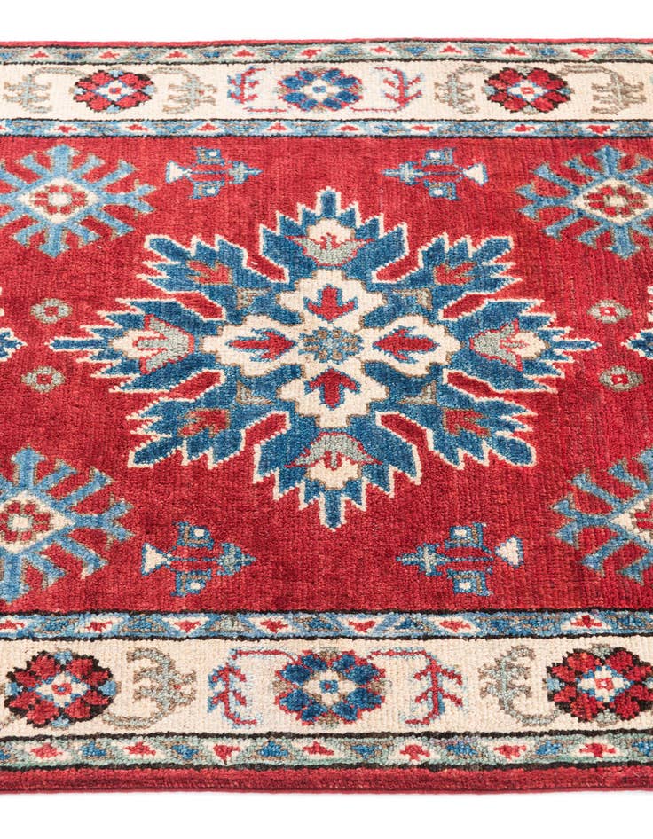 Detail image of  2' 8 x 4' 5  Hand Knotted Kazak Rug