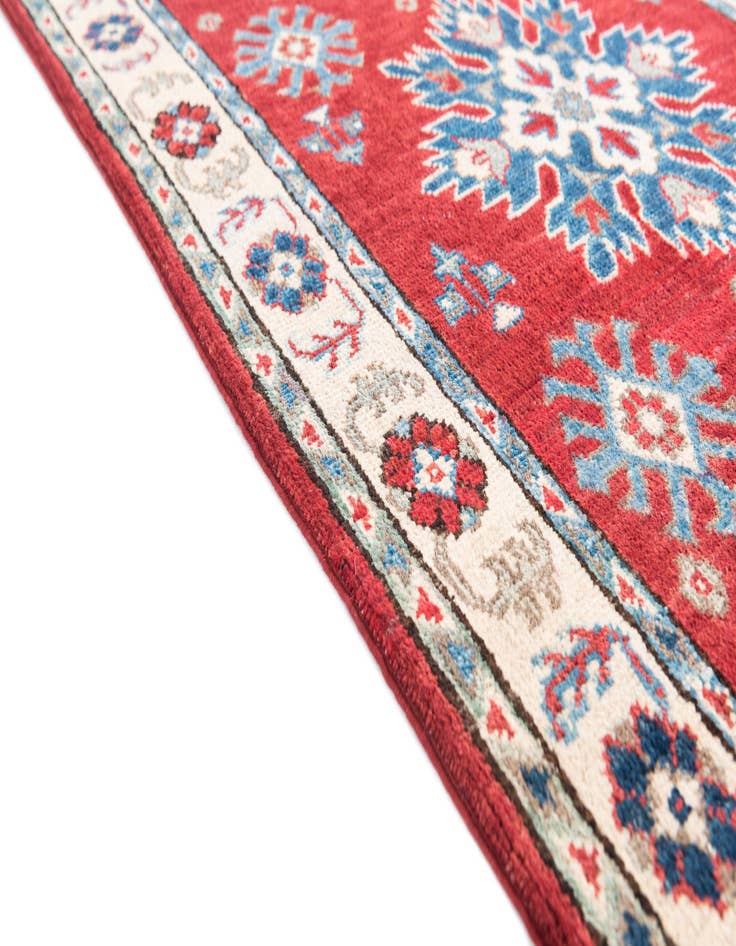 Detail image of  2' 8 x 4' 5  Hand Knotted Kazak Rug