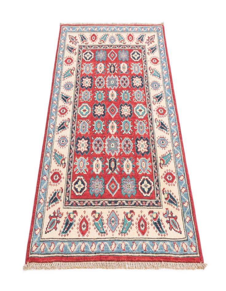 Detail image of  2' 8 x 4' 1  Hand Knotted Kazak Rug