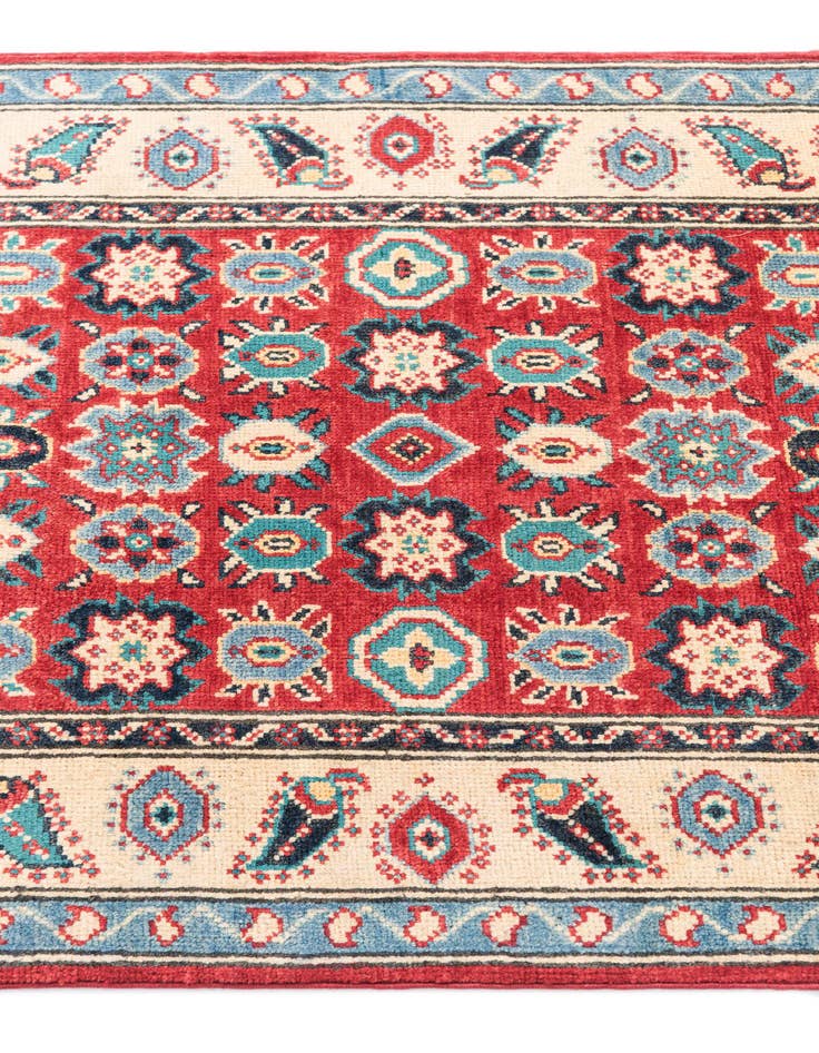 Detail image of  2' 8 x 4' 1  Hand Knotted Kazak Rug